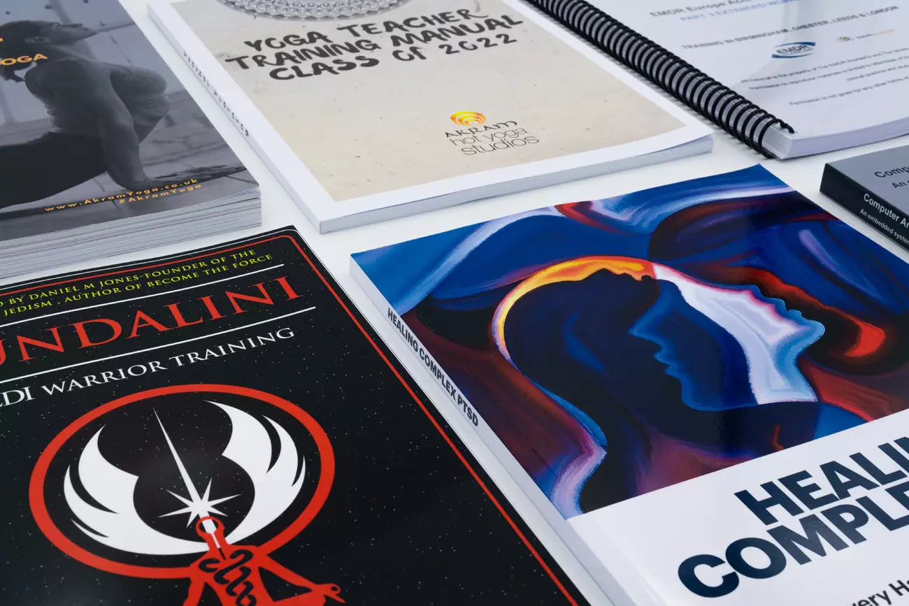 Print training manuals